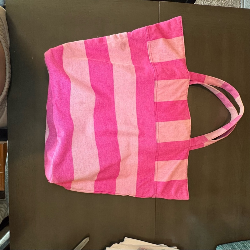 Victoria's Secret Bold Pink and Light Pink Tote